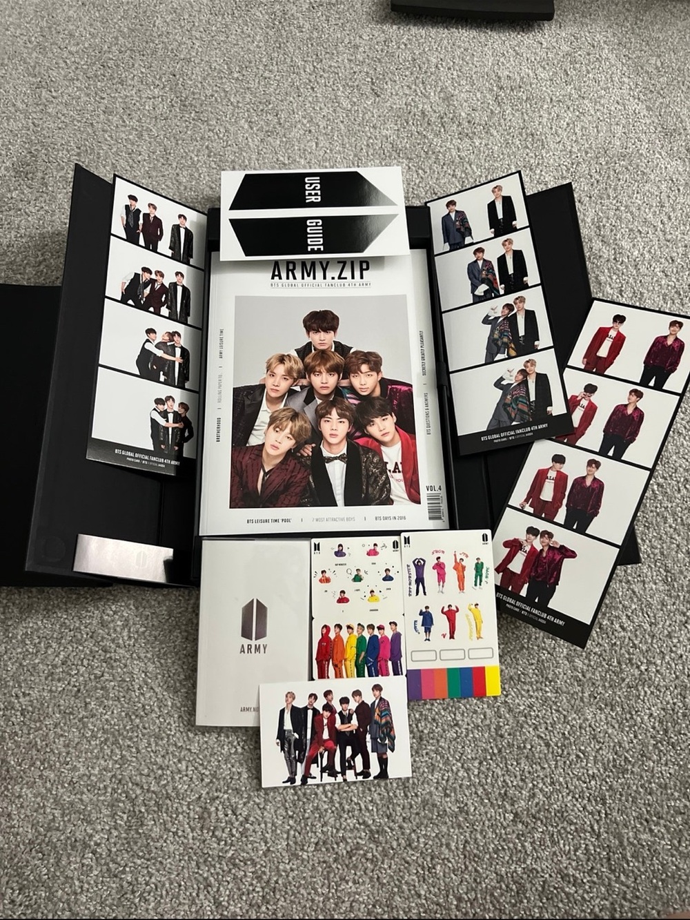 BTS 4th fanclub kit